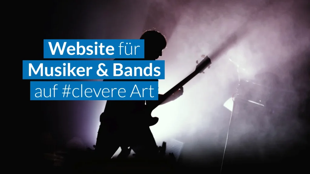 Musiker- & Band-Website